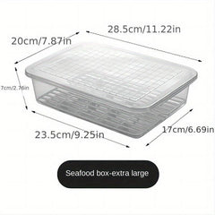 Durable Food Storage Box for Refrigerator - Keep Food Fresh