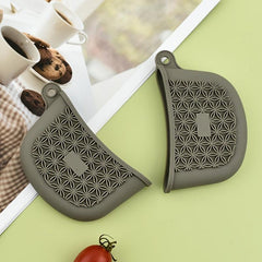 2pcs Silicone Pot Ear Clip Anti-scalding Handle Cover