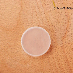 100pcs Plastic Lids 3 To 7 PET Bottle Lids Heat Resistant Glass Covers Oven Safe