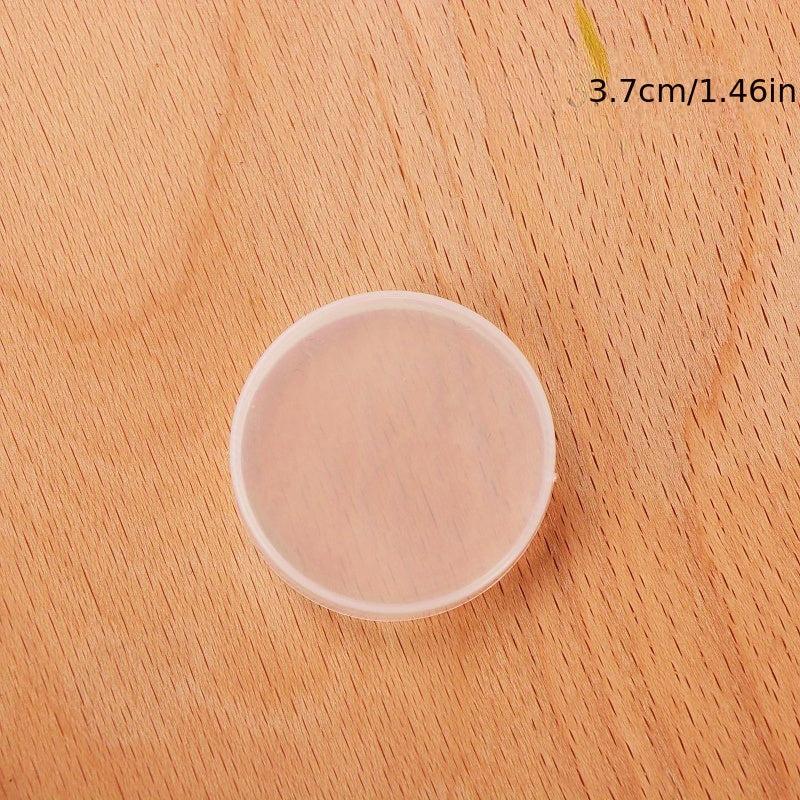 100pcs Plastic Lids 3 To 7 PET Bottle Lids Heat Resistant Glass Covers Oven Safe