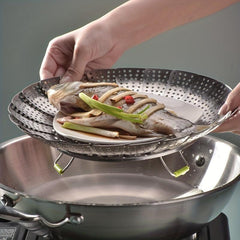 Collapsible Steamer Basket Stainless Steel Steaming Rack Cooking Insert