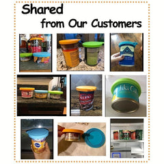 3pcs Pet Food Can Lids - Silicone Can Lids for Dog and Cat Food Cans