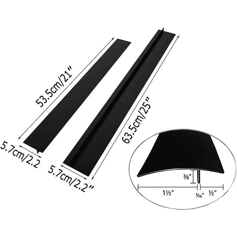 Heat Resistant Silicone Stove Gap Covers Easy to Clean