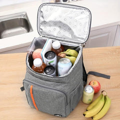 1pc Picnic Backpack Shoulder Insulated Bag Leak Proof