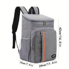 1pc Picnic Backpack Shoulder Insulated Bag Leak Proof