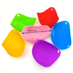 4pcs Silicone Egg Poachers Kitchen Gadgets