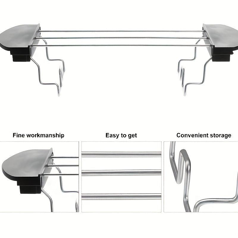 Steel Bagel Warming Rack for Toaster Bread Grill Outdoor Roaster