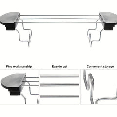 Steel Bagel Warming Rack for Toaster Bread Grill Outdoor Roaster