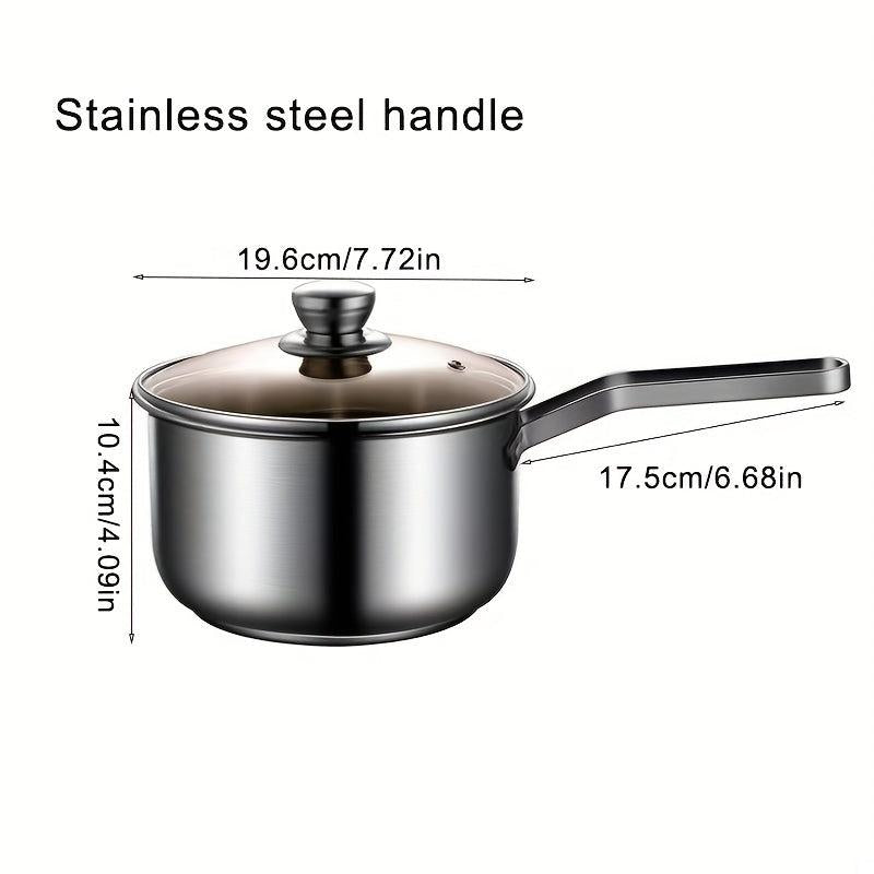 Stainless Steel Sauce Pan 16 19 Saucier Kitchen Utensils