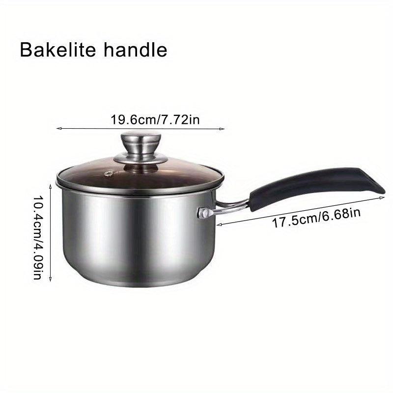 Stainless Steel Sauce Pan 16 19 Saucier Kitchen Utensils