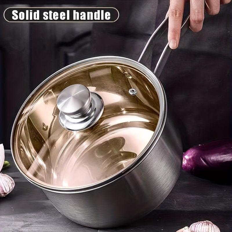 Stainless Steel Sauce Pan 16 19 Saucier Kitchen Utensils
