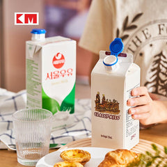 2PCS Milk Bottle Pourers Liquor Bottle Pourers Cocktail Dispenser