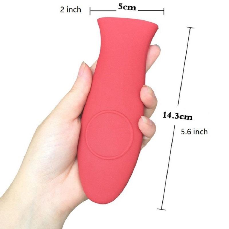Heat Resistant Silicone Hot Handle Cover - Protects Hands and Appliances