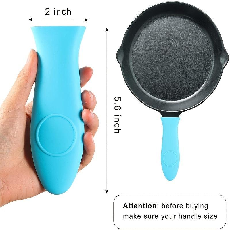 Heat Resistant Silicone Hot Handle Cover - Protects Hands and Appliances