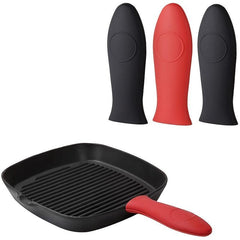 Heat Resistant Silicone Hot Handle Cover - Protects Hands and Appliances
