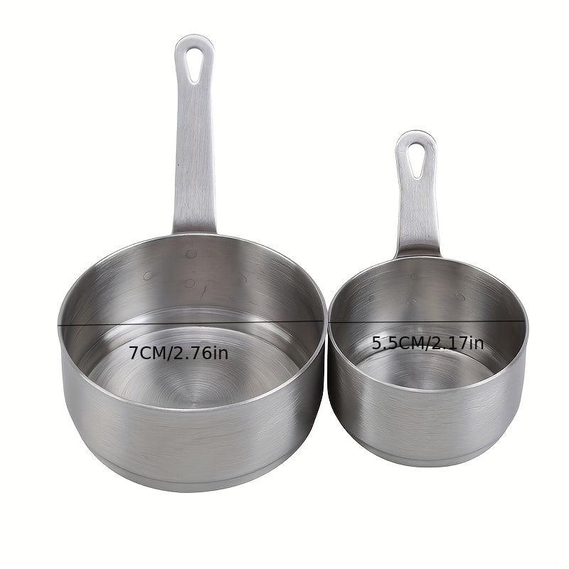Stainless Steel Sauce Cup with Handle for Condiments Ketchup Appetizers