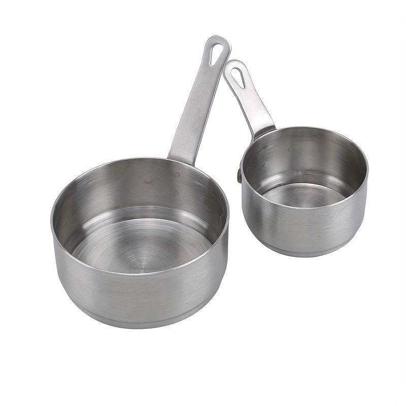 Stainless Steel Sauce Cup with Handle for Condiments Ketchup Appetizers