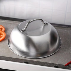 Heavy Duty Cheese Melting Griddle Dome 22 Stainless Steel Basting Cover