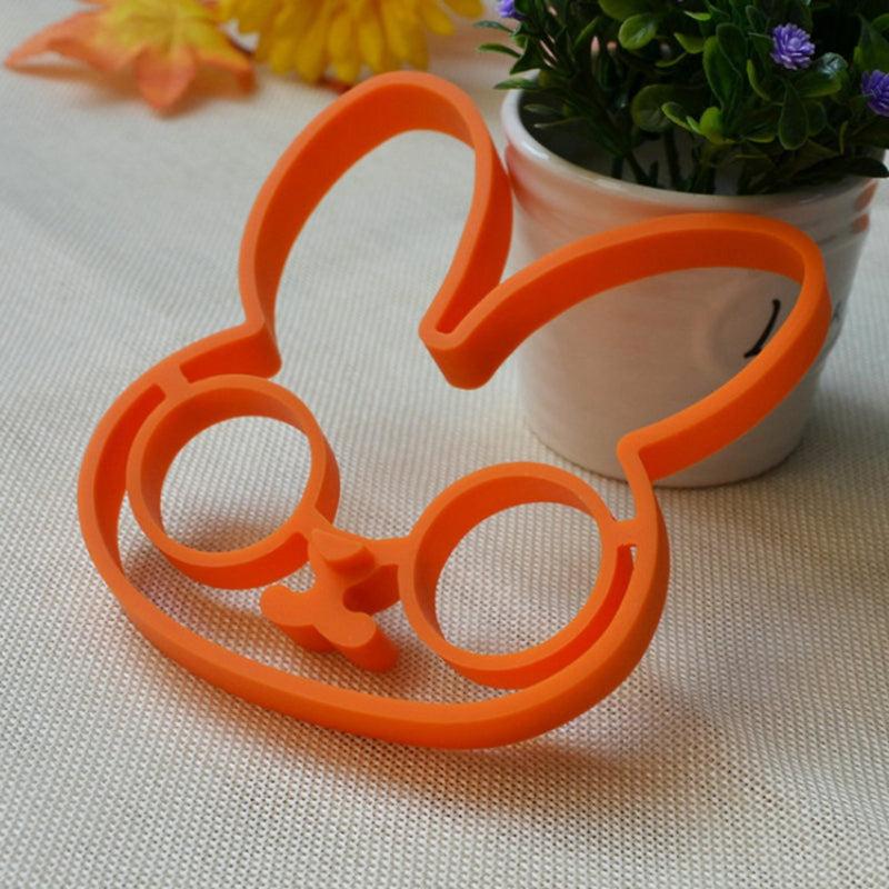 Bunny Shape Silicone Egg Ring for Frying Eggs and Omelet