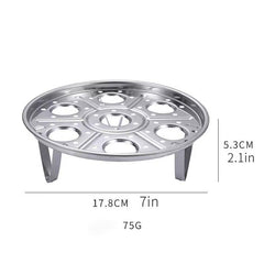 Stainless Steel Egg Steamer Rack for Pressure Cooker