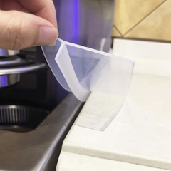 Heat Resistant Silicone Stove Gap Cover - Easy to Clean Kitchen Gadget