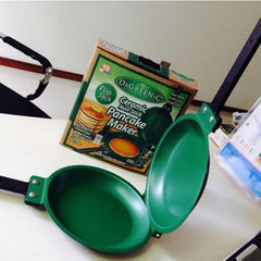 Double Sided Frying Pan 19cm Green Nonstick Stir Frying Pan