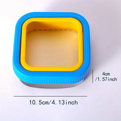 2pcs Sandwich Cutter & Sealer Set Stainless Steel & Plastic Cookie Cutters