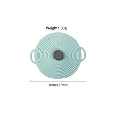 1pc Reusable Silicone Lids Spill Stopper Food Cover Kitchen Accessories