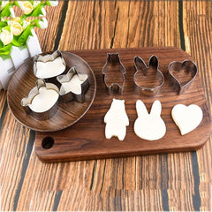 12pcs Stainless Steel Cartoon Stamping Mold for Kids Biscuits Artwork