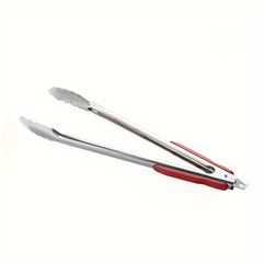 1pc Stainless Steel Food Tong for Cooking Baking Grilling