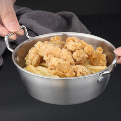 Two Handle Snack Bowl for Rice Porridge Desserts Condiments and More