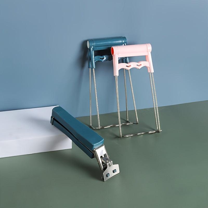 2pcs Non Slip Plate Tongs for Safe Steaming
