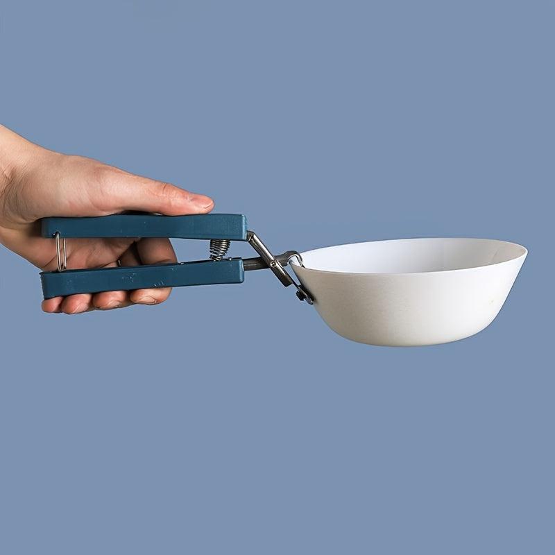 2pcs Non Slip Plate Tongs for Safe Steaming