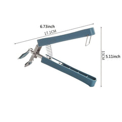 2pcs Non Slip Plate Tongs for Safe Steaming