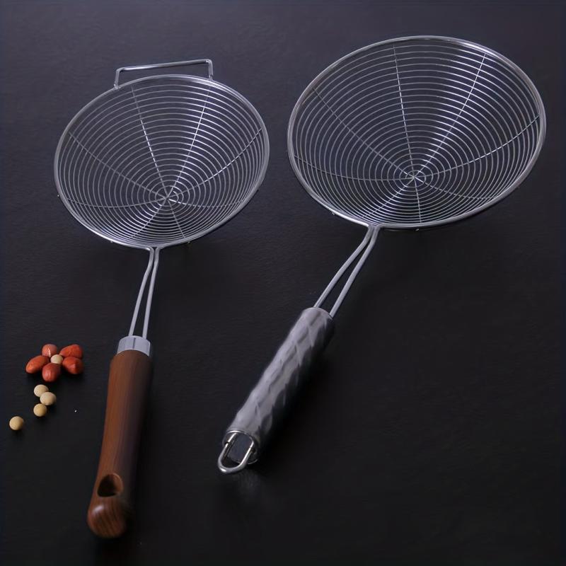 Spider Strainer Stainless Steel Skimmer Spoon for Frying Cooking Utensils