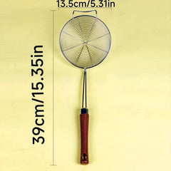 Spider Strainer Stainless Steel Skimmer Spoon for Frying Cooking Utensils
