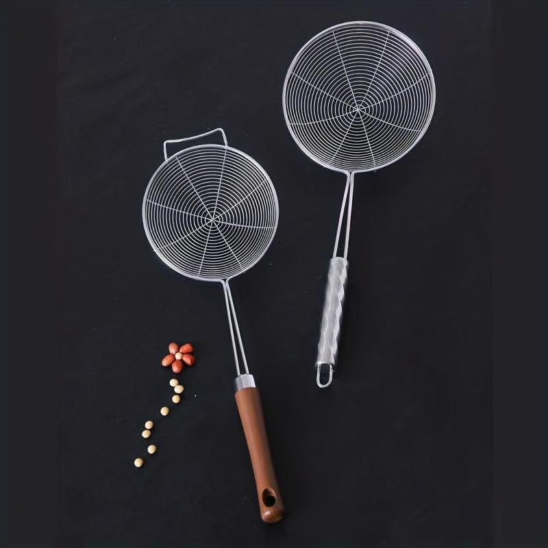 Spider Strainer Stainless Steel Skimmer Spoon for Frying Cooking Utensils