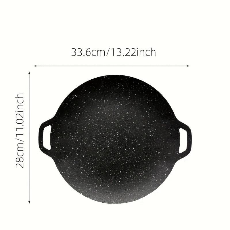 Non stick Medical Stone Grill Pan BBQ Tool Kitchen Gad
