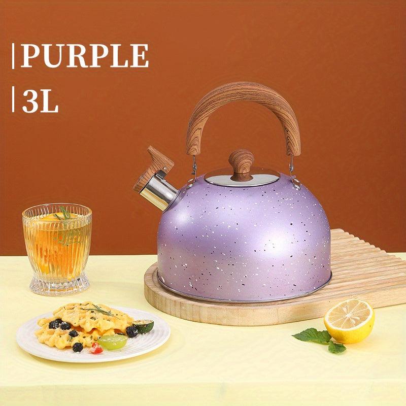 Stainless Steel Whistle Tea Kettle 2L 3L