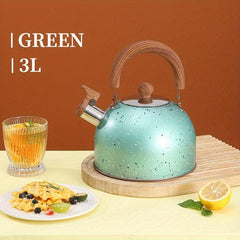Stainless Steel Whistle Tea Kettle 2L 3L
