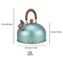 Stainless Steel Whistle Tea Kettle 2L 3L