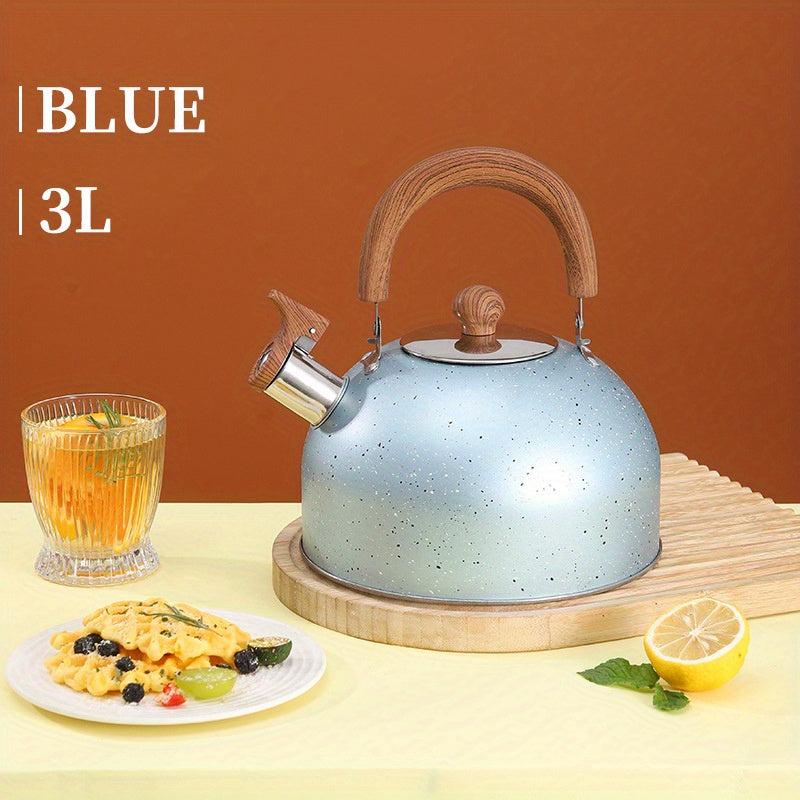 Stainless Steel Whistle Tea Kettle 2L 3L