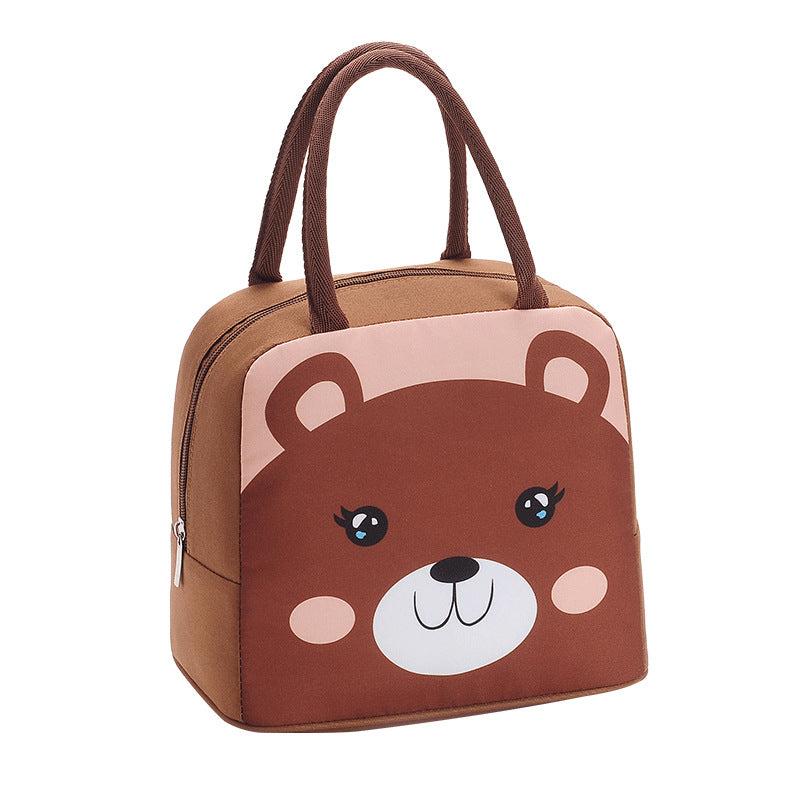 Cartoon Lunch Box Handbag for Primary School Students