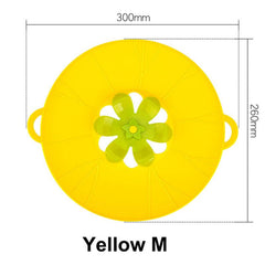 Universal Silicone Lid Spill Stopper Cover For Pot Pan