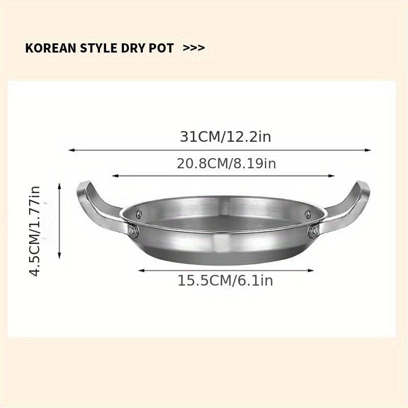 1pc Stainless Steel Ramen Pot 20-26 Hotpot Seafood Noodle Cooking Pot