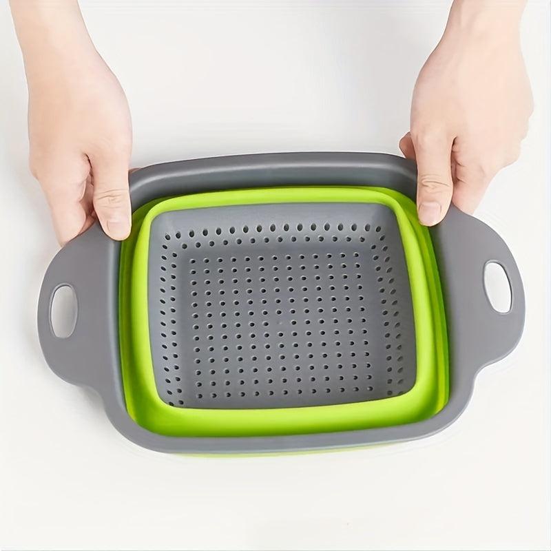 Collapsible Colander Kitchen Strainer for Pasta, Vegetable, Fruit