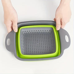Collapsible Colander Kitchen Strainer for Pasta, Vegetable, Fruit