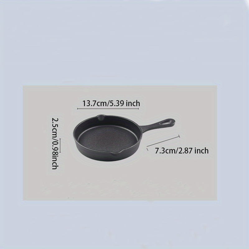 Cast Iron Frying Pan Non stick Breakfast Omelet Pan
