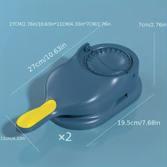 2pcs Dumpling Maker Manual Dumpling Skin Molds & Wrappers Kitchen Gadget