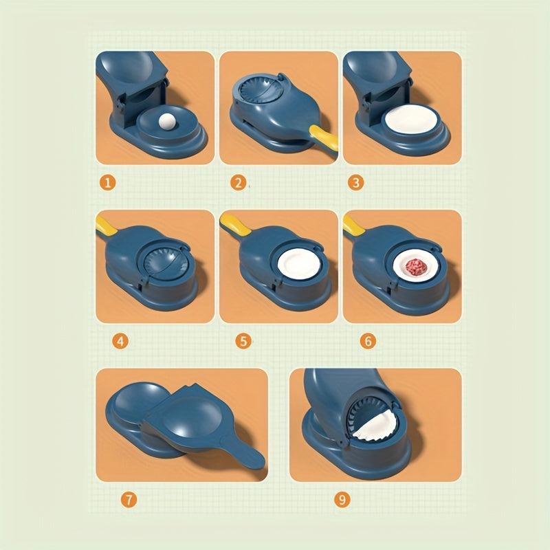 2pcs Dumpling Maker Manual Dumpling Skin Molds & Wrappers Kitchen Gadget